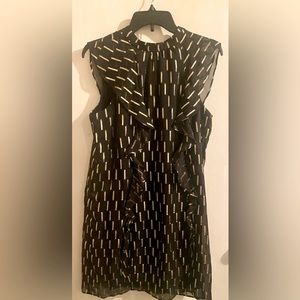 Size 12 Worthington Black/Gold Dress